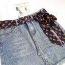 Ceinture en tissu pour femmes L100 5