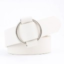 Ceinture Femme avec Boucle Ronde L54 4