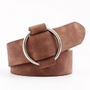 Ceinture Femme avec Boucle Ronde L54 6