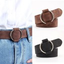 Ceinture Femme avec Boucle Ronde L54 1