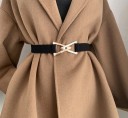 Ceinture femme avec boucle triangulaire 1