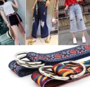 Ceinture femme avec motif coloré C1031 4
