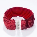 Ceinture femme avec paillettes 2