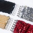 Ceinture femme avec paillettes 6