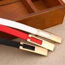 Ceinture fine pour femmes L93 4