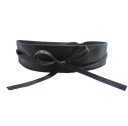 Ceinture large stylée à nouer J2975 3