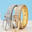Ceinture pour femme avec des paillettes 2
