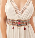 Ceinture pour femmes avec des coquillages 1