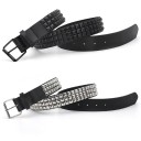 Ceinture pour homme avec clous 2
