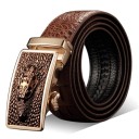 Ceinture pour homme avec crocodile 1