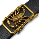 Ceinture pour homme avec scorpion L372 3