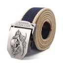 Ceinture pour homme avec tête de mort L367 14