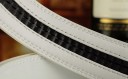 Ceinture stylée pour homme en cuir véritable J1565 8