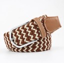 Ceinture tressée pour homme L257 14