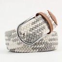 Ceinture tressée pour homme L257 21