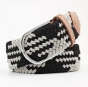 Ceinture tressée pour homme L257 25