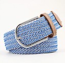 Ceinture tressée pour homme L257 29