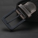 Ceinture tressée pour homme L266 4