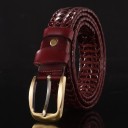 Ceinture tressée pour homme L335 5
