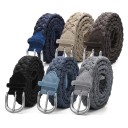 Ceinture tressée pour homme L426 1