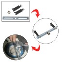 Čelistní klíč na demontáž krytu olejové nádrže do auta sada 2 ks 210 x 80 mm nastavitelná velikost od 23 do 190 mm na servis a opravy 3