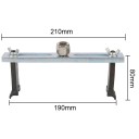 Čelistní klíč na demontáž krytu olejové nádrže do auta sada 2 ks 210 x 80 mm nastavitelná velikost od 23 do 190 mm na servis a opravy 4