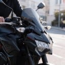 Čelní sklo na motorku Kawasaki Z900 2020–2024 Plexi štít Výška 28,7 cm Akrylový větrný deflektor Ochrana proti větru 7