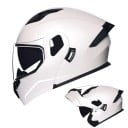 Celoobličejová motocyklová helma unisex výklopná ABS+PC jednofarebná cestná ochranná 2