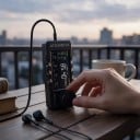 Celopásmový rádiový prijímač ATS Mini V4 s čipom SI4732 a DSP pre FM AM aj SSB s 1,9-palcovým displejom a nabíjaním USB-C v čiernej farbe 5
