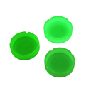 Cendrier portable en silicone 8,3 cm Lumineux la nuit Résistant à la chaleur Cendrier rond doux écologique pour maison bureau hôtel bar 4