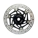 Center Lock bremsemutter 44 mm 16 riller til Center Lock system indvendig diameter 30,9 mm sort til cykler 4