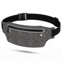 Centura de alergare 27,5 x 12 cm pentru telefon de până la 7,5 inch Centură subțire rezistentă la apă pentru alergare cu fermoar reflexiv 5