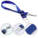 Centura de siguranță pentru animale de companie Ajustabilă, curea din poliester cu cataramă metalică Varianta de culoare Accesoriu de călătorie pentru câini 5