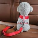 Centura de siguranță pentru animale de companie Ajustabilă, curea din poliester cu cataramă metalică Varianta de culoare Accesoriu 4