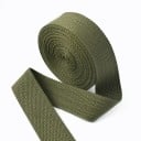 Centură din bumbac-poliester 25 mm 4 m Curea solidă 1,3 mm grosime Material durabil Capacitate mare de încărcare Utilizare universală 18