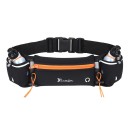 Centură sport de alergare cu bidon, suport de apă impermeabil cu mai multe buzunare, elemente reflectorizante, centură reglabilă pentru alergare și drumeții 6