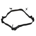 Centură sport de alergare pentru numărul concurentului cu suport pentru gel pentru maraton, triatlon, fitness, sală de sport, îmbrăcăminte elastică confortabilă 3