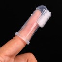 Cepillo de dientes de silicona con estuche para perros y gatos 8