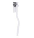Cepillo de limpieza angosto para esquinas Cepillo de limpieza multiusos con mango largo y curvo Cepillo de limpieza de cocina Cepillo angosto 1