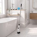 Cepillo de limpieza rotativo eléctrico Inalámbrico Varilla telescópica 9 cabezales 2 velocidades Carga USB-C Autonomía 90 min Resistente al agua 4