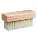 Cepillo de madera para zapatos con cerdas suaves Mango ergonómico ligero para limpiar calzado Cuidado delicado de cuero y ante 9