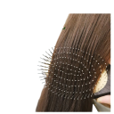 Cepillo de masaje de madera de lujo para el cabello 24 x 7,8 cm Cepillo para mujeres con bolas de acero Peine desenredante para masajear el cuero 3