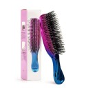 Cepillo de masaje japonés para el cabello 19 x 4 x 3,7 cm Cepillo para el champú Humedecimiento del cabello Masaje del cuero cabelludo Peine limpiador 4