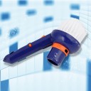 Cepillo para limpiar esquinas de piscina Cabeza redonda con densas cerdas de nylon Cuerpo de policarbonato con mango Tamaño aproximadamente 23 cm 3