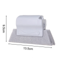 Cepillo para polvo para limpiar ranuras de ventanas, 3,5 x 8,5 x 2,7 cm, reutilizable, con esponja reemplazable, marco de limpieza para el hogar 3