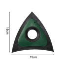 Cepillo triangular para eliminar el pelo de sofás y alfombras Cepillo para camas de perros y gatos Cepillo suave y denso para pelos y polvo de animales 6