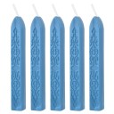 Ceralacca con stoppino 5 pz Ceralacca colorata 5