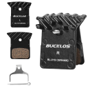 Ceramic Disc Brake Pads BUCKLOS BL-01S 36.6 × 34 mm Hydraulic Compatible Shimano for MTB Bicycle 1