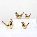 Ceramic Golden Bird 6