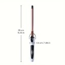 Ceramic Hair Curling Iron 1.3 cm Fast Heating PTC Two-Stage Temperature Control Burn Protection 2